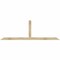 Ekena Millwork Portland Rough Sawn Timber Gable Bracket, Douglas Fir, 96"W x 32"H x 2"D x 4"F, 8/12 Pitch GBW096X32X0204POR00RDF - alternate 1